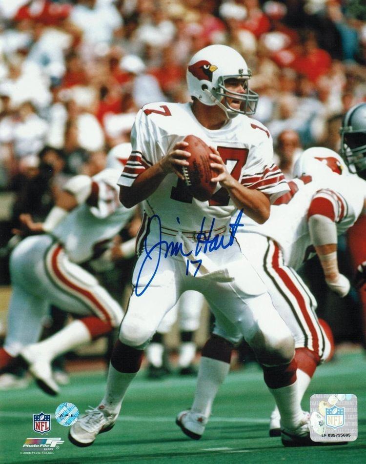 Jim Hart (American football) Autographed Jim Hart St Louis Cardinals Quarterbacks Pinterest