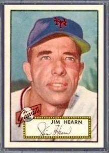 Jim Hearn www1952toppsbaseballcardscom1952To27jpg