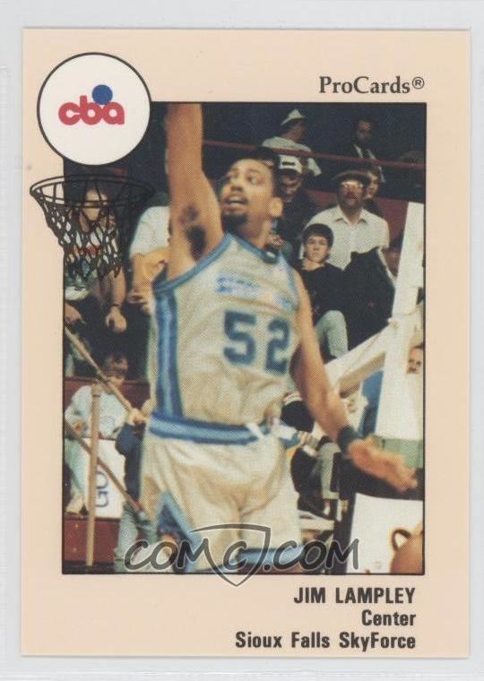 Jim Lampley (basketball) 198990 ProCards CBA Base 6 Jim Lampley COMC Card Marketplace