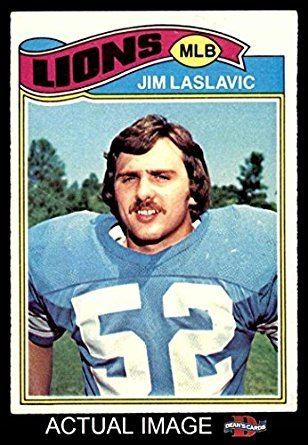 Jim Laslavic Amazoncom 1977 Topps 318 Jim Laslavic Detroit Lions Football