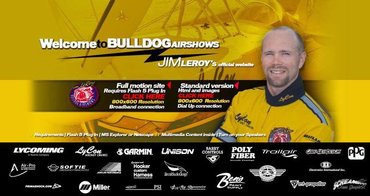 Jim LeRoy BulldogAirshowscom Jim Leroy39s Official Website