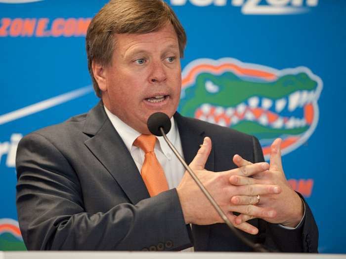 Jim McElwain New head coach Jim McElwain expresses confidence in