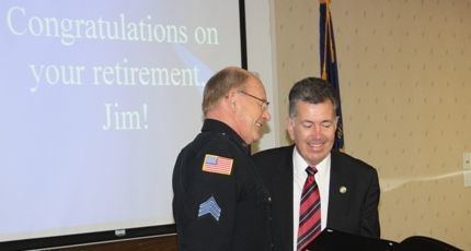 Jim Mettler City of Bluffton Says Goodbye to Officer Jim Mettler