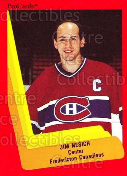 Jim Nesich Center Ice Collectibles Jim Nesich Hockey Cards
