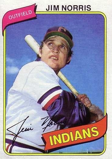 Jim Norris 1980 Topps Baseball 333 Jim Norris