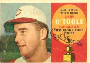 Jim O'Toole Jim O39Toole Baseball Stats by Baseball Almanac