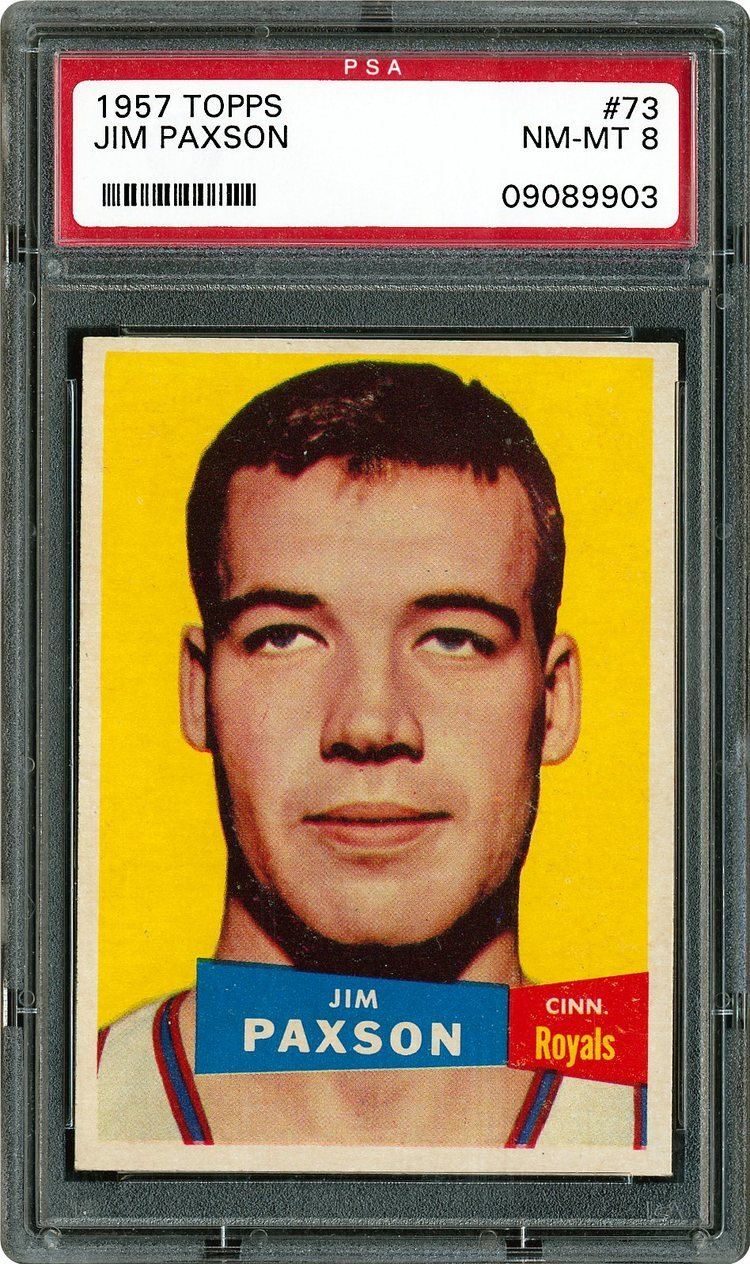Jim Paxson 1957 Topps Jim Paxson PSA CardFacts