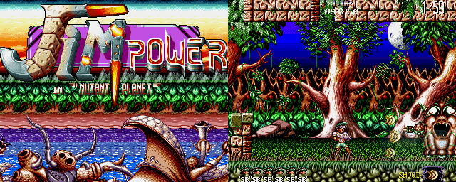 Jim Power in Mutant Planet Jim Power In Mutant Planet Hall Of Light The database of Amiga
