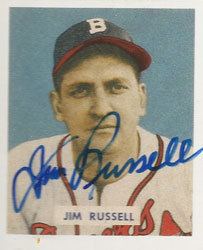 Jim Russell (baseball) wwwbaseballalmanaccomplayerspicsjimrussell