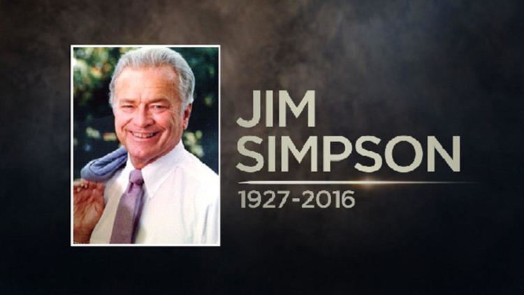 Jim Simpson (sportscaster) Remembering Sportscaster Jim Simpson NBC4 Washington