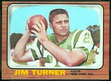 Jim Turner (placekicker) wwwfootballcardgallerycom1966Topps103JimTur
