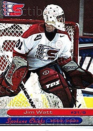 Jim Watt (ice hockey) Amazoncom CI Jim Watt Hockey Card 200203 Spokane Chiefs 24 Jim