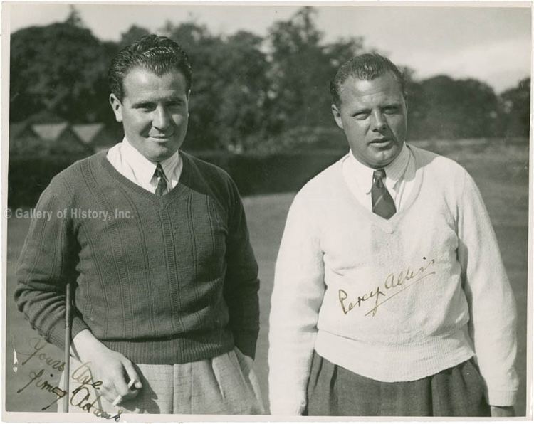 Jimmy Adams (golfer) Jimmy Adams Photograph Signed with Cosigners Autographs