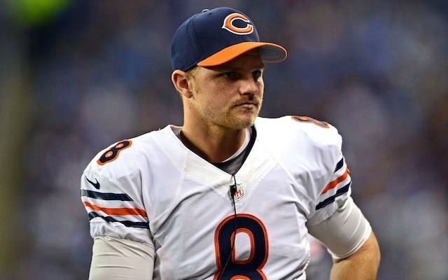 Jimmy Clausen Jay Cutler got benched for a QB who has a 19 career record