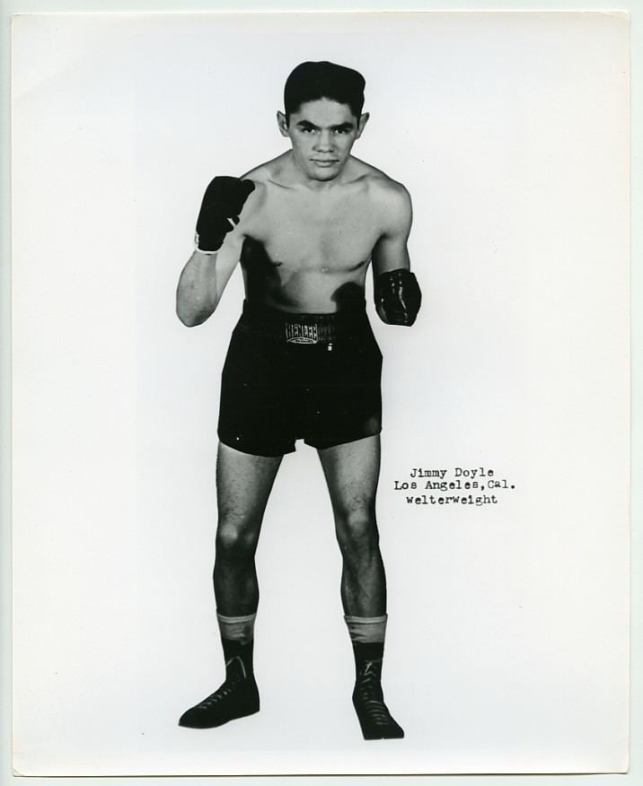 Jimmy Doyle (boxer) jimmydoylevintageboxingphotographwelterweightcontenderlosangelesca3gif