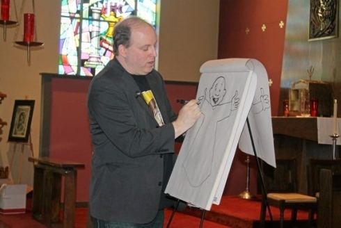 Jimmy Gownley Trinity Academy students enjoy visit from cartoonist