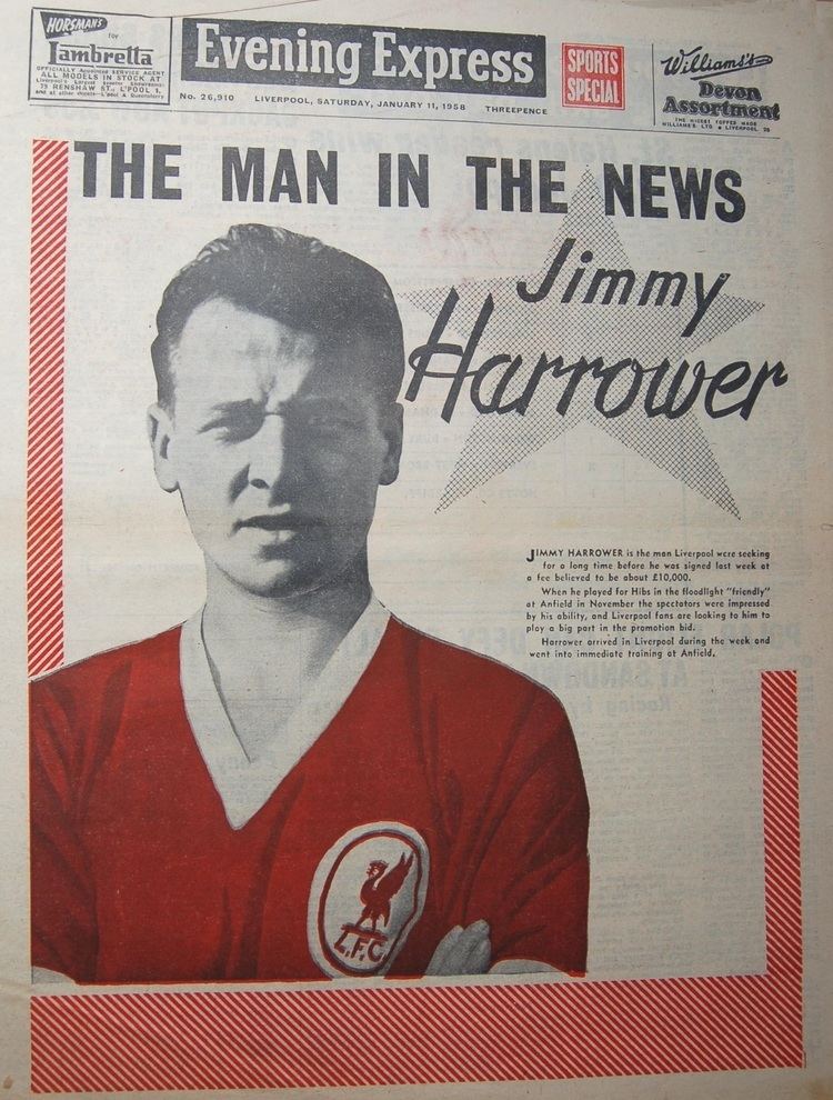 Jimmy Harrower (footballer, born 1935) wwwlfchistorynetimagesnewspapersprofiles1958