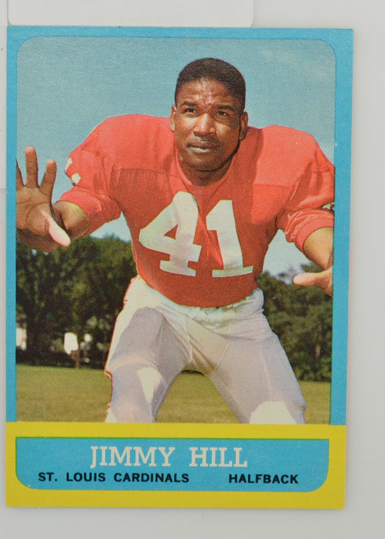 Jimmy Hill (American football) 1963 Jimmy Hill St Louis Cardinals Topps 153 Football Card
