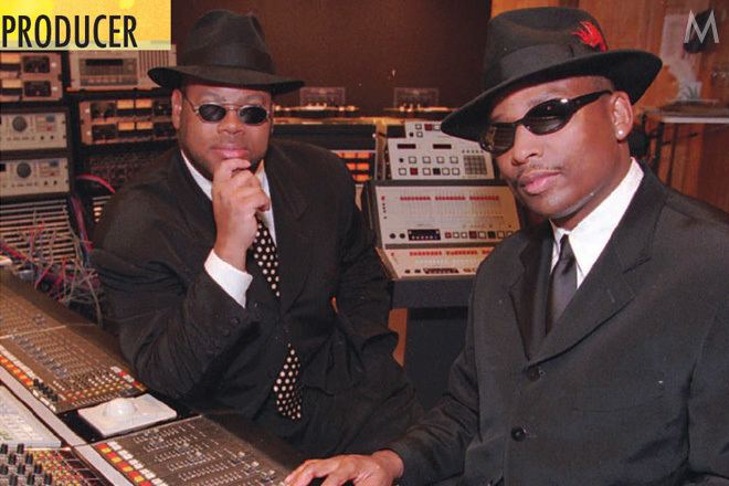 Jimmy Jam and Terry Lewis M Music amp Musicians Magazine JIMMY JAM AND TERRY LEWIS