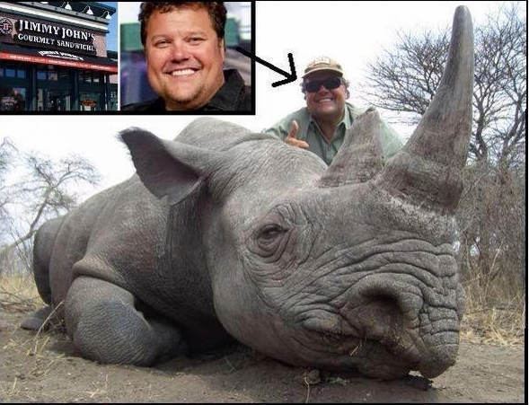 Jimmy John Liautaud Did Jimmy John39s founder Really Killed the Last Female Black Rhino