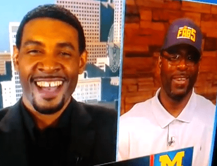 Jimmy King Ray Jackson amp Jimmy King of the Fab 5 Encourage Michigan