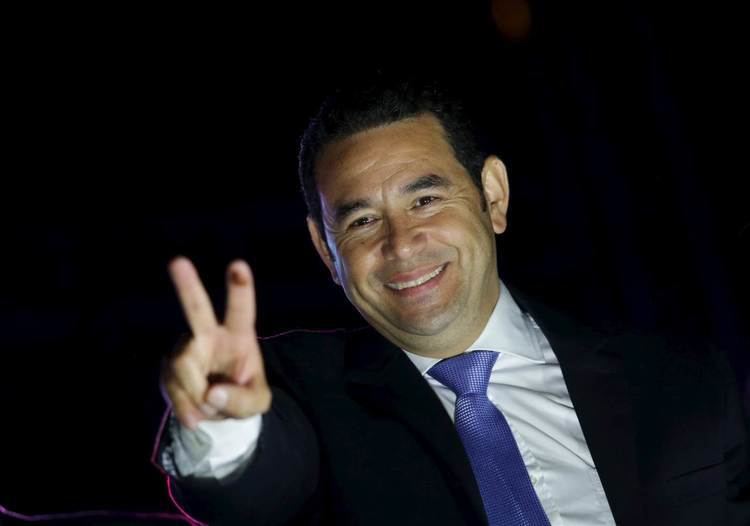 Jimmy Morales Comedian Jimmy Morales Wins Guatemala39s Presidential