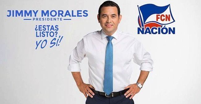Jimmy Morales Comedian Jimmy Morales becomes Guatemala39s President