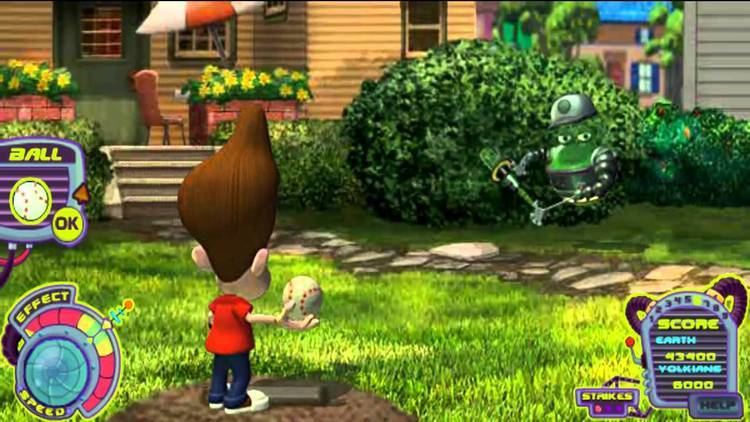 Jimmy Neutron: Boy Genius (video game) The Adventures of Jimmy Neutron Boy Genius Flash Game Backyard