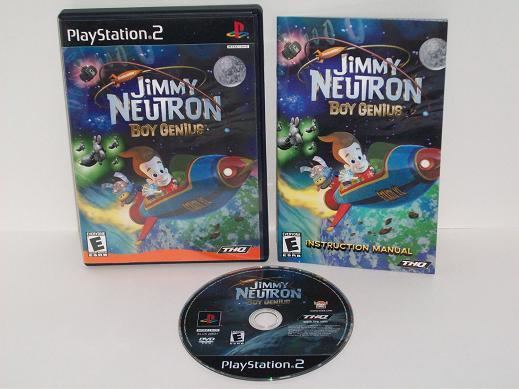 Jimmy Neutron: Boy Genius (video game) Jimmy Neutron Boy Genius PS2 Game Just Go Vintage