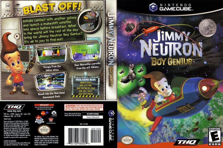 Jimmy Neutron: Boy Genius (video game) httpsrmprdseGCNCoversJimmy20Neutron20Boy