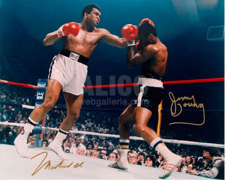 Jimmy Young (boxer) Jimmy Young Autographed Boxing Glove Web Galleria