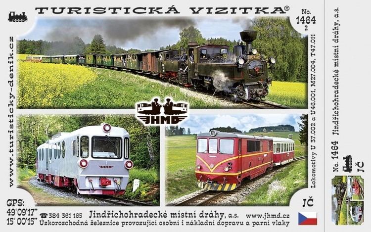 Jindřichohradecké místní dráhy turistickydenikczimagesvizitkypreviewtv1464