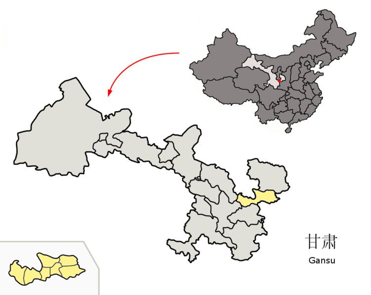 Jingning County, Gansu