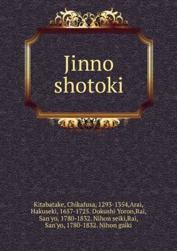 Jinnō Shōtōki httpsimagesnasslimagesamazoncomimagesI5