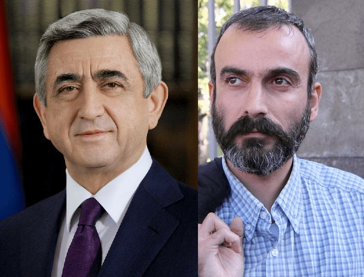 Jirair Sefilian President Sarkisian ready to meet jailed Sefilian Armenia