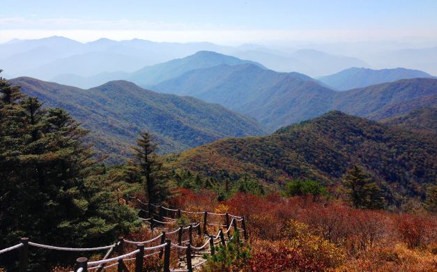 Jirisan Jirisan National Park KLIMBING KOREAN MOUNTAINS