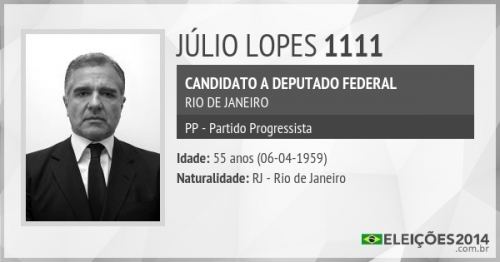 Júlio Lópes Jlio Lopes 1111 Eleies 2014