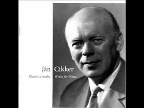 Ján Cikker Jn Cikker Tatra Brooks for piano first part played by Jordana