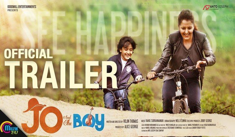 Jo and the Boy Jo And The Boy Trailer Manju Warrier Master Sanoop Official