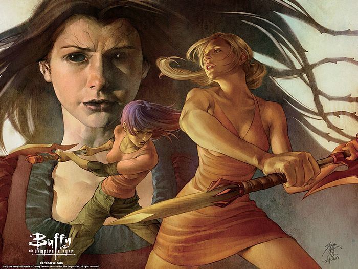 Jo Chen Jo Chen Cover Illustrations of Buffy the Vampire Slayer