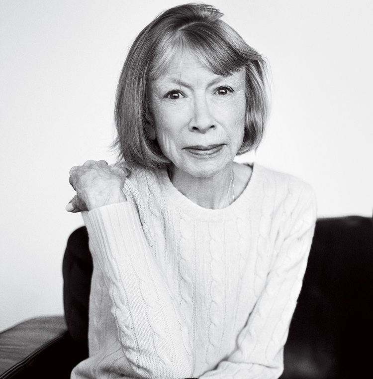 Joan Didion In Sable and Dark Glasses Vogue