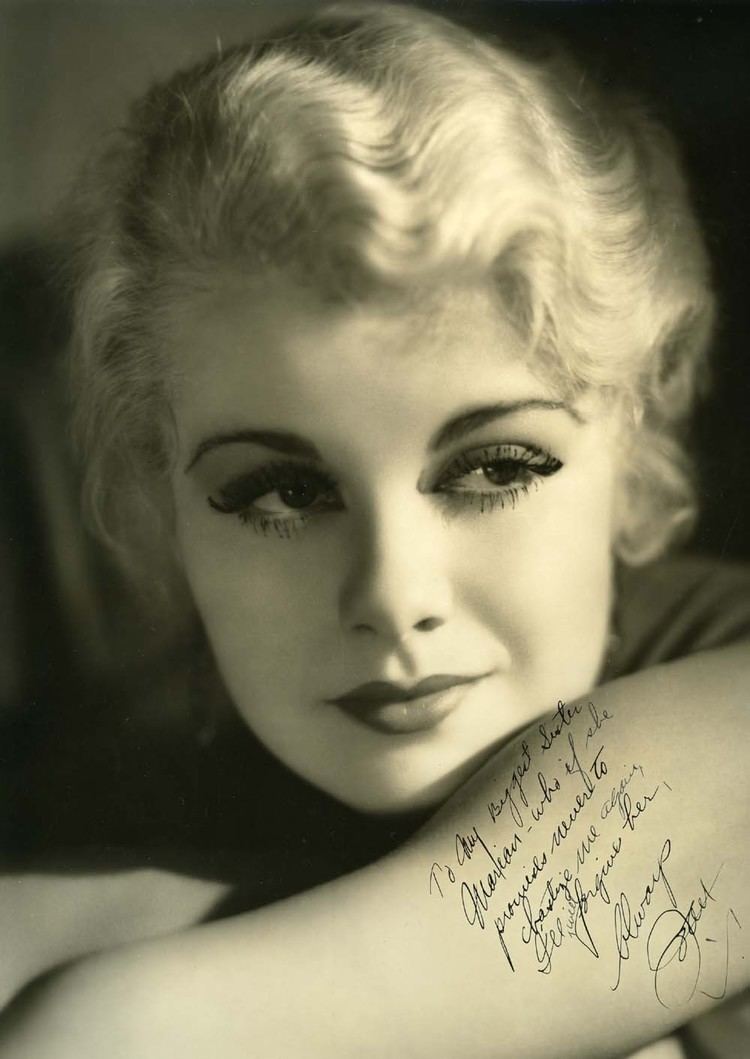 Joan Marsh Joan Marsh Autographed Photo by Hurrell Actress Autographs