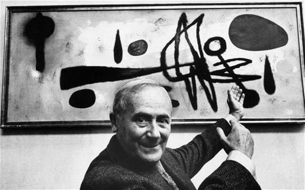 Joan Miro Joan Mir masterpiece damaged by clumsy visitor to Tate