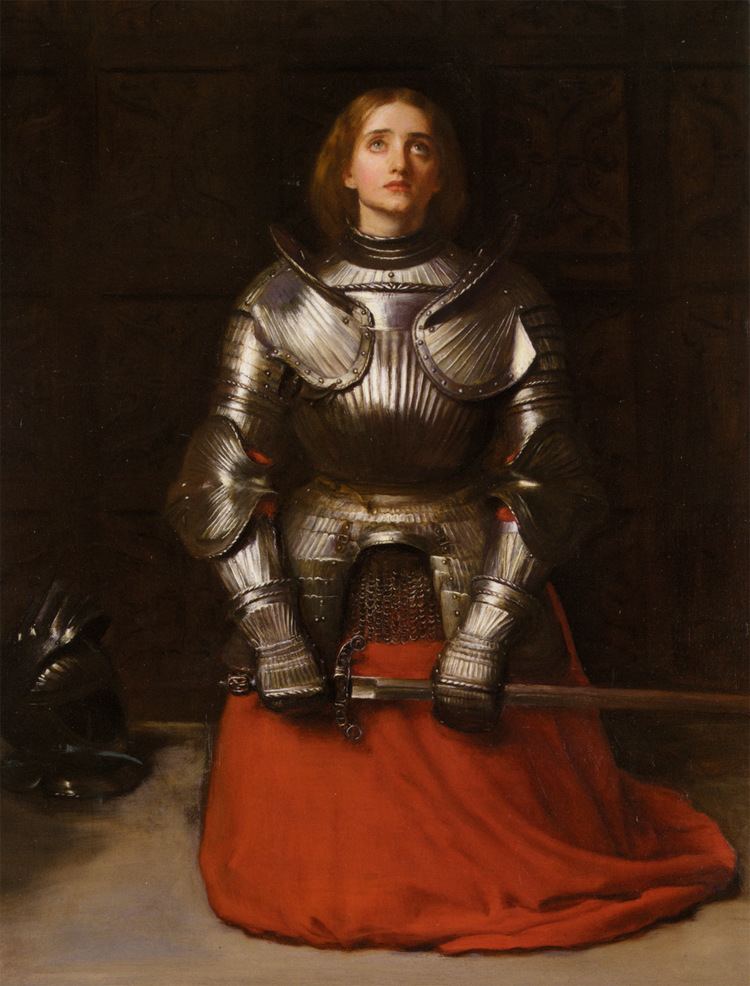 Joan of Arc Joan of Arc John Everett Millais WikiArtorg