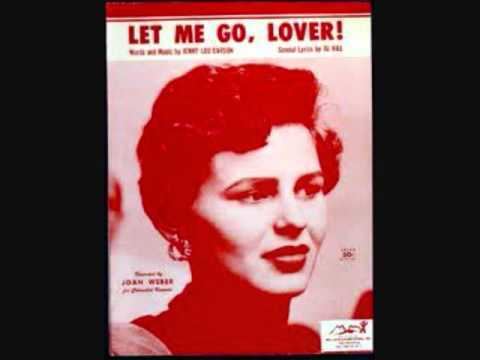 Joan Weber Let Me Go Lover Joan Weber 1955 YouTube