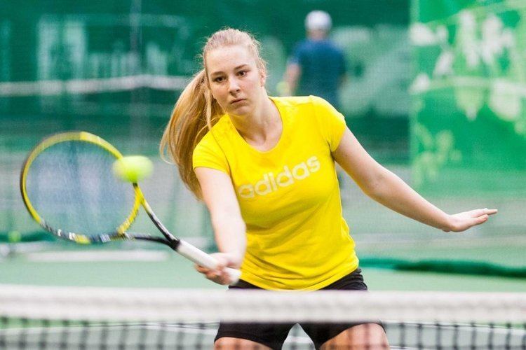 Joana Eidukonytė Dar viena J Eidukonyts staigmena teniso turnyre Estijoje DELFI
