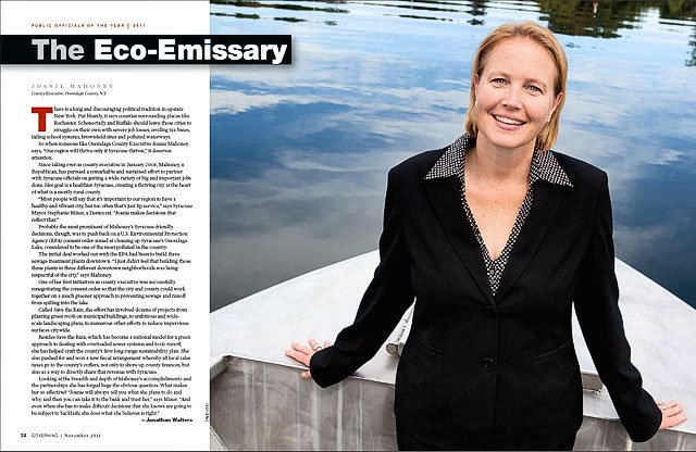 Joanie Mahoney Magazine names Onondaga County Executive Joanie Mahoney a