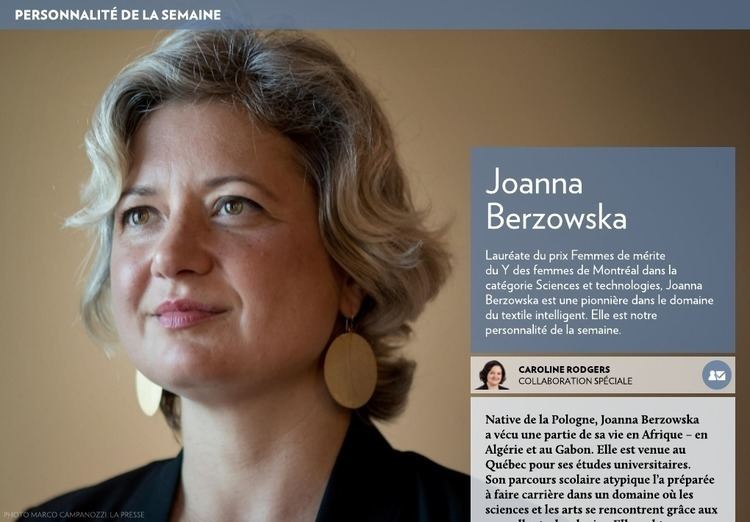 Joanna Berzowska Joanna Berzowska La Presse