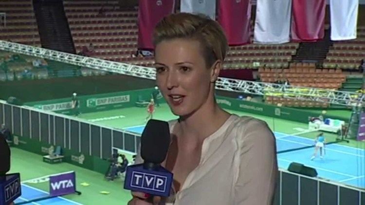 Joanna Sakowicz-Kostecka WTA Katowice Sakowicz quotMecz Radwaskiej najlepszym w