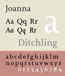 Joanna (typeface) httpsuploadwikimediaorgwikipediacommonsthu